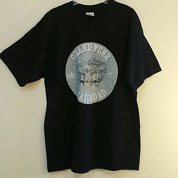 Vintage 1997 Grand Funk Railroad shirt XL black - Picture 2 of 6